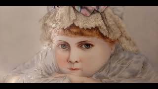Antique Haviland Limoges Porcelain Portrait Plate 💓 Lets Go Down The Google Rabbit Hole...