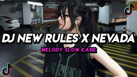 DJ NEW RULES X NEVADA MELODY SLOW KANE | VIRAL TIKTOK TERBARU 2025 YANG KALIAN CARI🔥