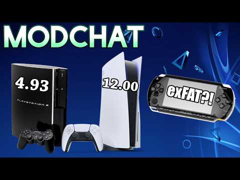 PS3 4.93, PS5 Jailbroken Up to 12.00, exFAT Support on PSP