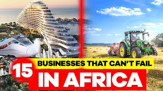 15 Business Opportunities That Will Make More Millionaires In Africa