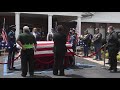 Veteran Paul Edwin Hammock's funeral