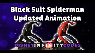 Black Suit Spiderman Updated Animations Side By Side Comparison Disney Infinity 3 0