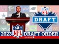 2023 NFL Draft Order For 1st Round