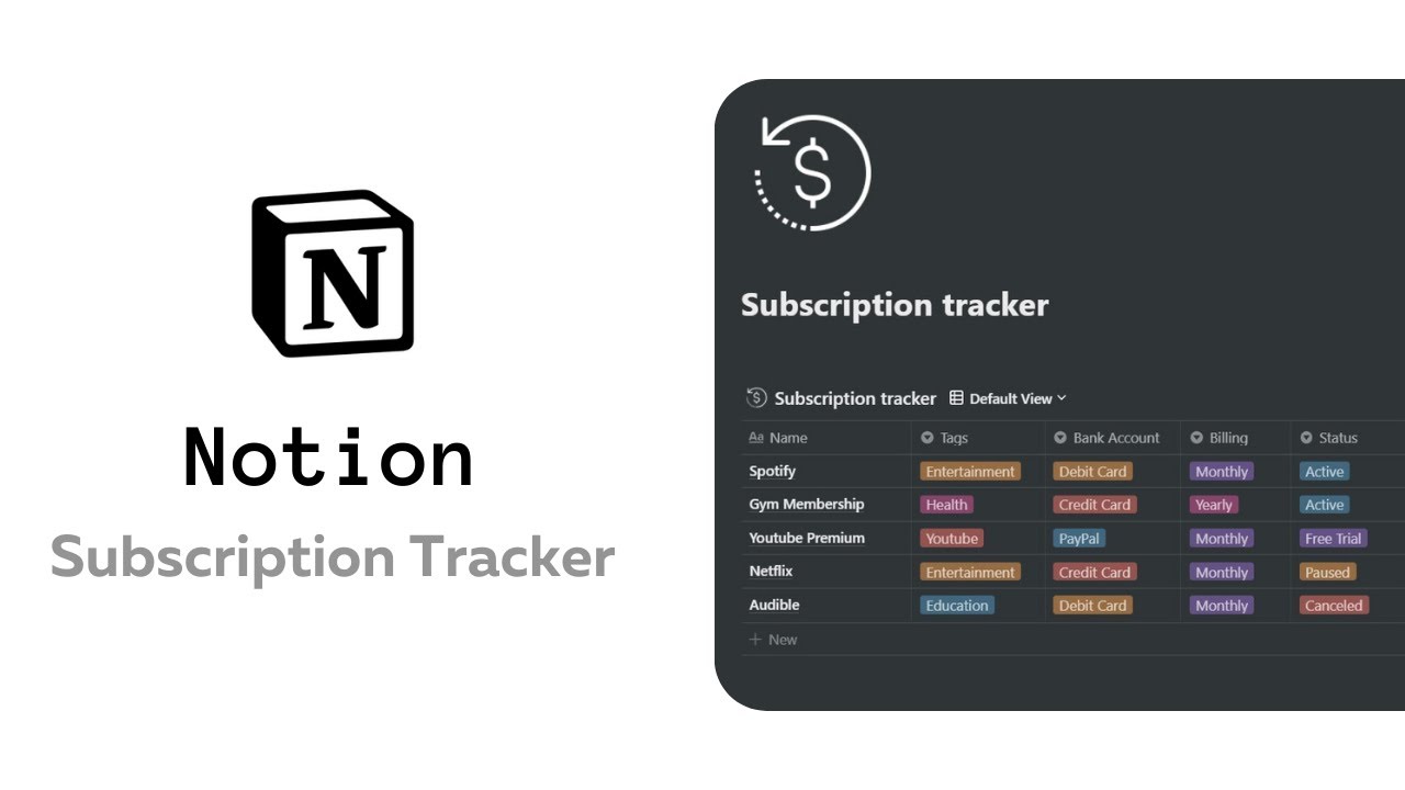 Трекер в notion. Subscription Tracker. Notion Finance. Notion трек