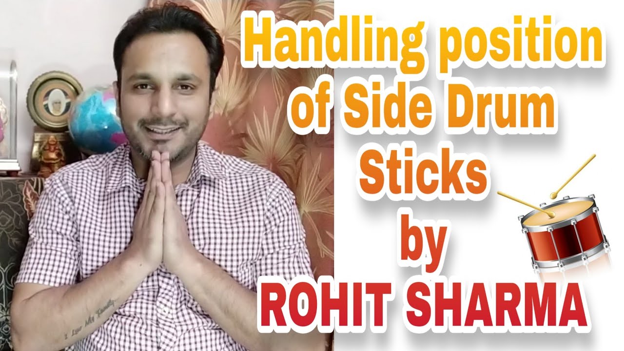 SIDE DRUM 🥁 STICK PRACTICE | STICK HANDLING & LONG RULE BY ROHIT SHARMA