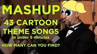 43 Cartoon Theme Song Mashup | Ensemble Connect chords
