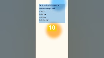 🧪 Part 17: Science Quiz Shorts | Class 8 Chemistry | Synthetic Fibers & Plastics  #science #quiz