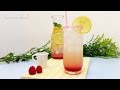 Sparkling Pink Lemonade from scratch | d for delicious