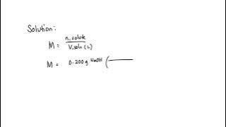 You have identified that molarity is mol/L, and that grams NaOH will be converted to moles with 1 m…