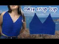 Basic Crochet Crop Top Tutorial for Absolute Beginners