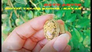 BATU LANGKA ANTIK TELOR KODOK