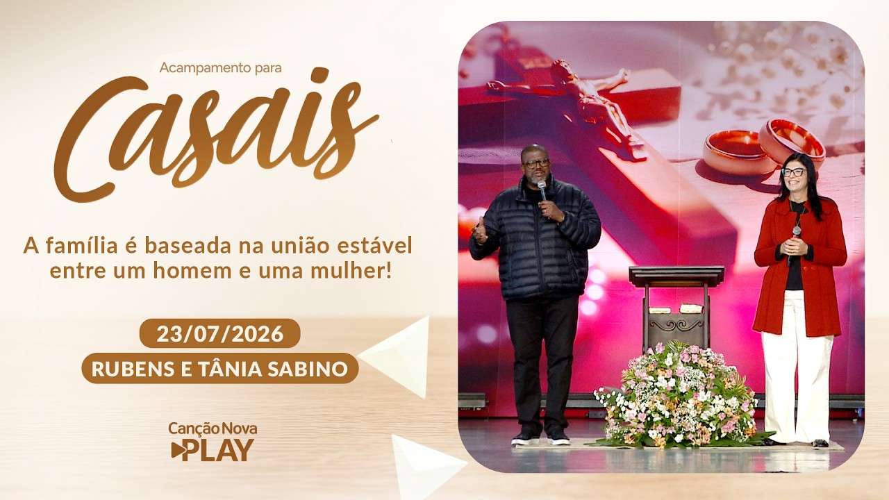 A família é baseada na união estável entre um homem e uma mulher! Rubens e Tânia Sabino 23/07/2026