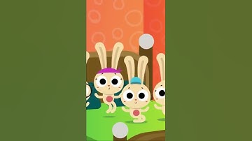 Thumbnail of FIVE LITTLE BUNNIES - The Kiboomers PRESCHOOL SONGS & NURSERY RHYMES for EASTER #shorts #kidssongs