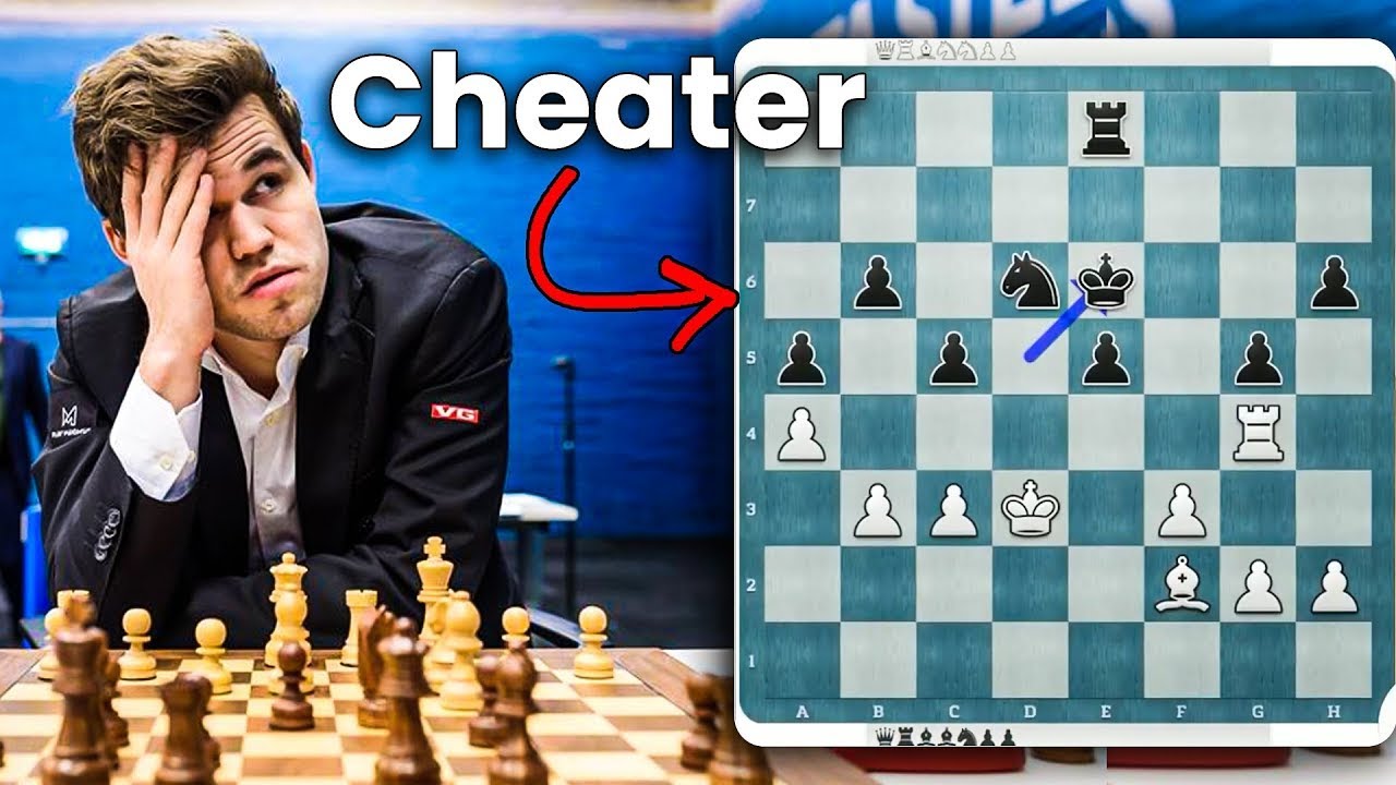 Replying to @High IQ Chess Magnus Vs Cheater Using Stockfish