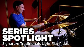 PAISTE CYMBALS - Series Spotlight - Signature Traditionals Light Flat Rides