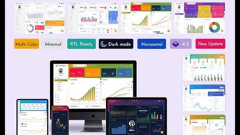 Bootstrap 5 Admin Template fully Responsive With Sass – CrmX