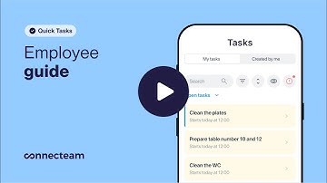 Connecteam | User Guide | Quick Tasks