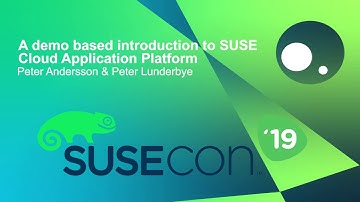 TUT1119 A Demo Based Introduction to SUSE Cloud Application Platform