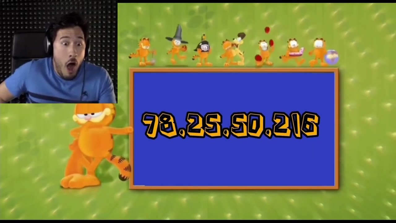 Garfield I Know Where You Live Markiplier YouTube Garfield I Know Where You Live Markiplier YouTube