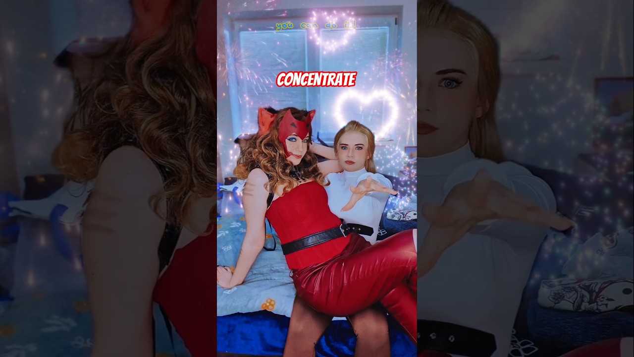 Concentrate. ver 2 | Catra & Adora @nikkihatsunecosplay #cosplay #shorts #shera #catradora