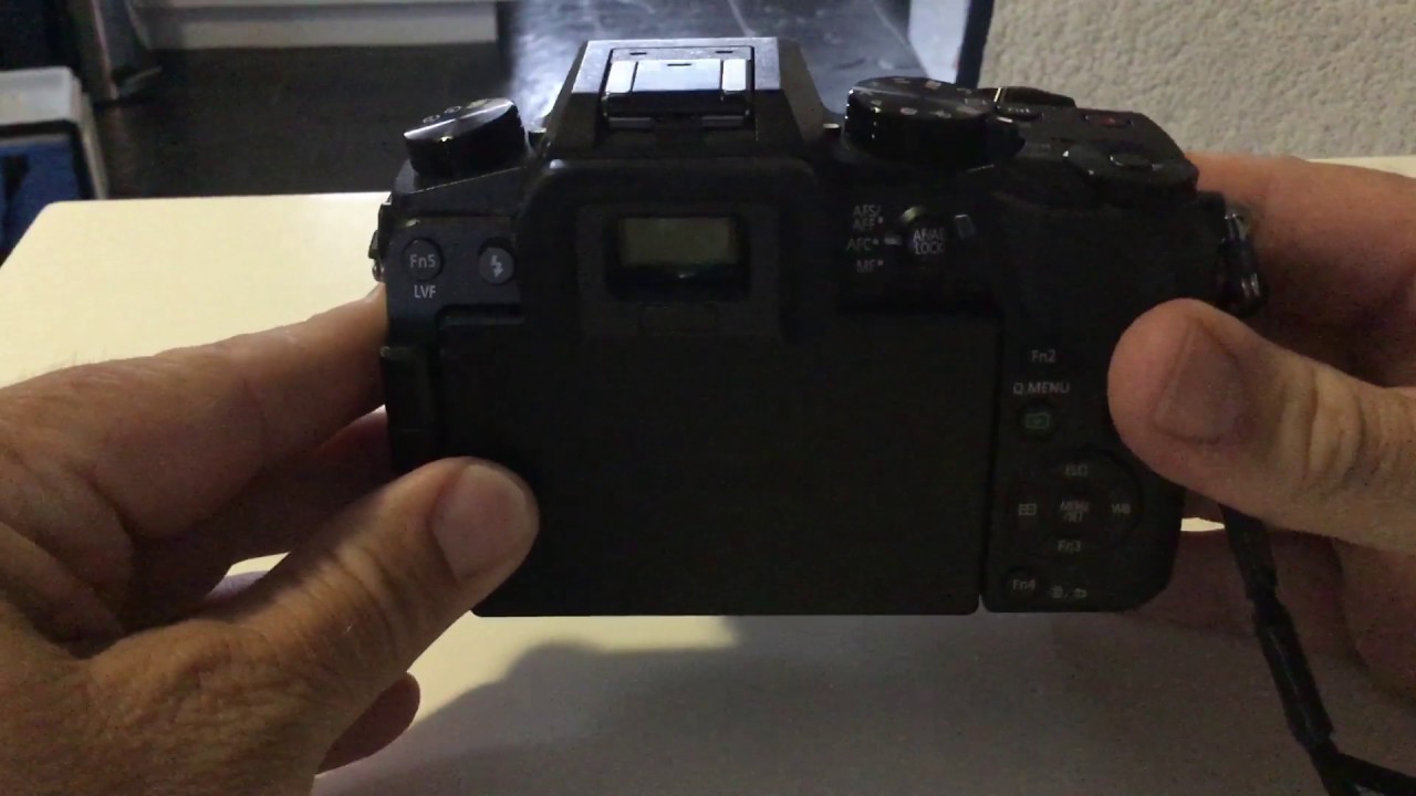 Panasonic LUMIX G7 How to set up back button focusing. YouTube