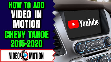 NavTool Chevrolet Tahoe 2015 2016 2017 2018 2019 Video In Motion Bypass Interface, DVD USB HDMI VIM