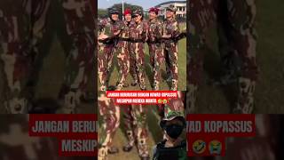 POLWAN MAH LEWAT!!! #kopassus #tniindonesia #shortvideo #tniad #tni #sedih #intel #army