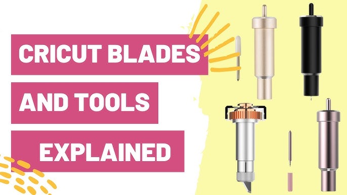 Guide To Cricut Blades And Cutting Tools ⋆ Extraordinary Chaos