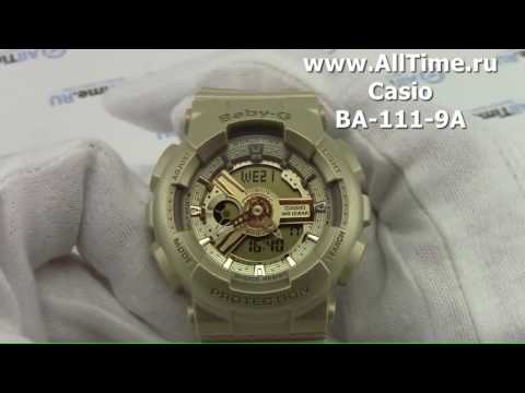 Обзор. Женские наручные часы Casio BA-111-9A с хронографом Обзор. Женские наручные часы Casio BA-111-9A с хронографом