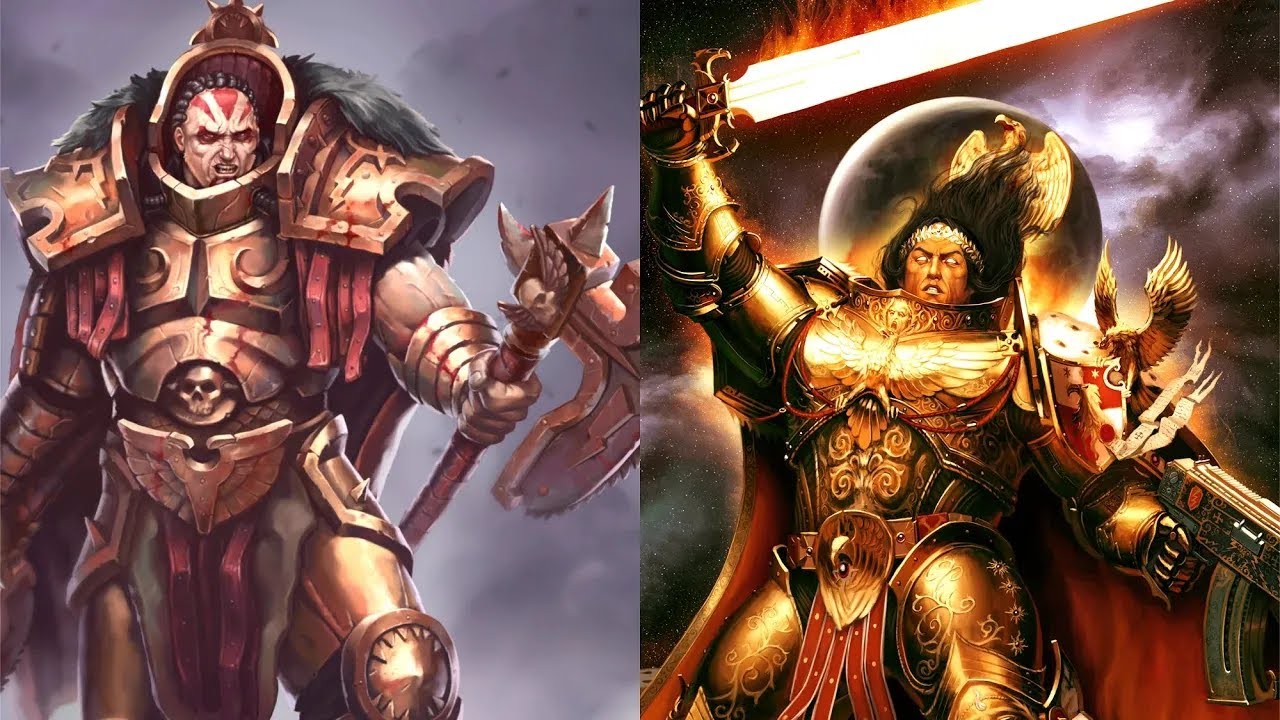 Angron Meets The Emperor | Warhammer 40K Lore - YouTube