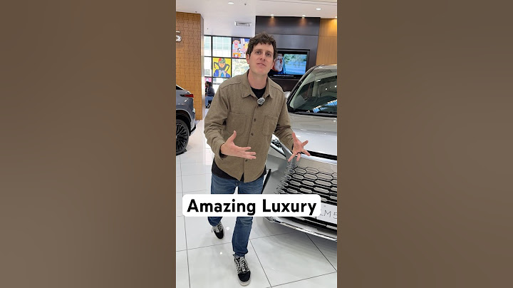 Insane Lexus Luxury In a Mini Van??