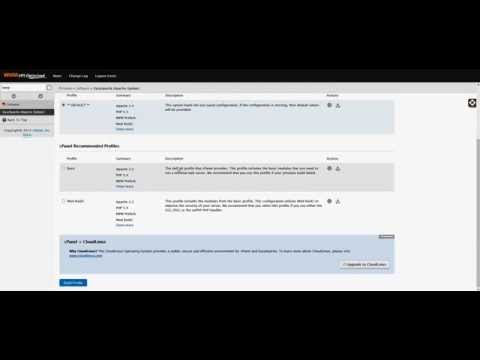 Upgrade Apache and PHP on WHM CPanel Server