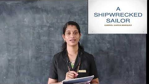 Class 8 English Unit 2 Chapter 2 - A Shipwrecked Sailor (Part 1)
