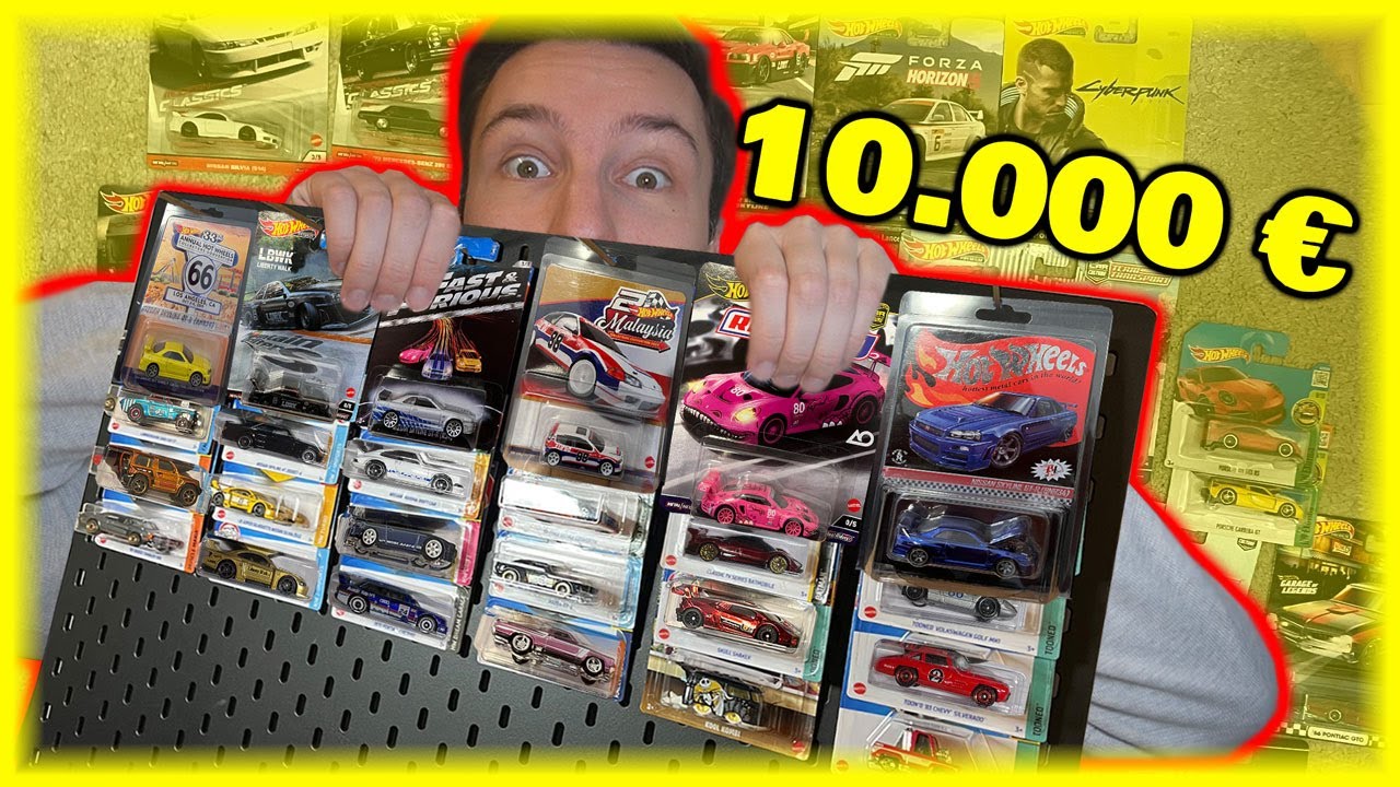 Meine 10.000€ HOT WHEELS SAMMLUNG! - YouTube