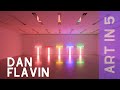 Dan flavin a quick journey through his life and art