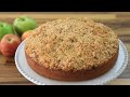 Apple Crumble Cake Recipe | Apple Streusel Cake