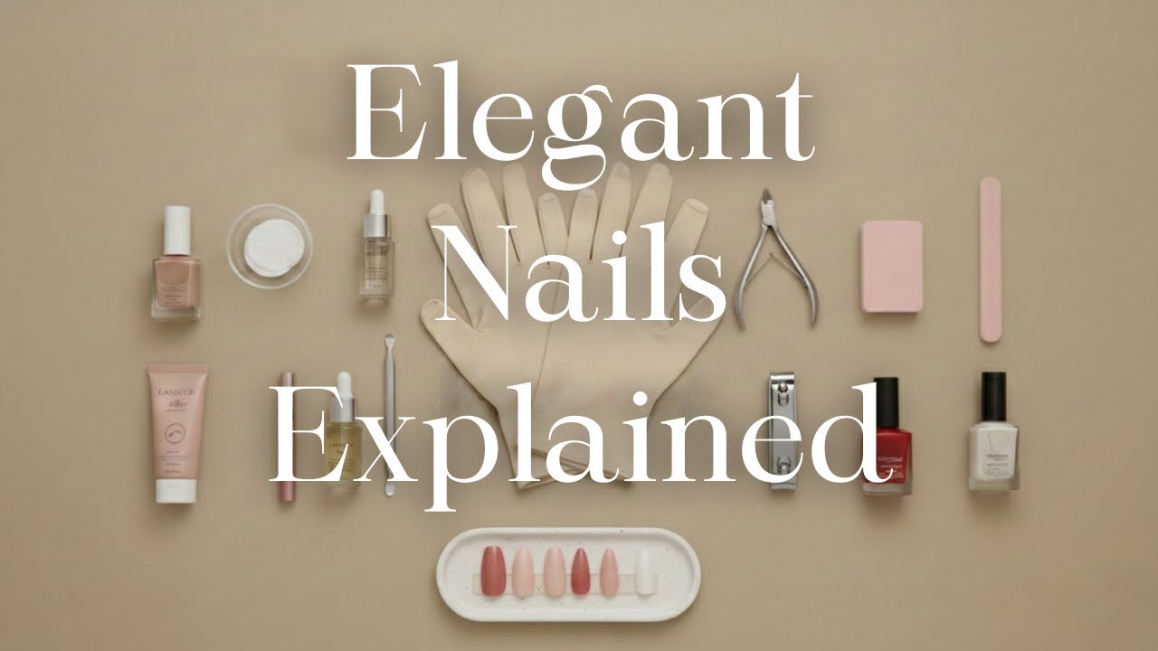 Elegant Nails Explained: The Best Shapes, Colors & Habits for a Polished Look