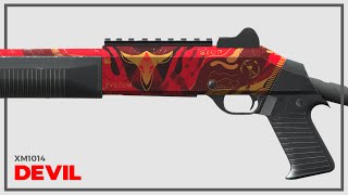 XM1014 | 'Devil' collection | Workshop Steam | contest 'Dreams & Nightmares' | nikolaymol©