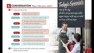 U13.6 CONVERSATION: May I take your order