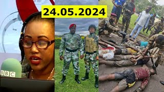 AMAKURU YA #BBC #GAHUZA 15.05.2024 INTAMBARA YA CONGO 35 BISHWE BASHINGUWE #BURUNDI #RWANDA #CONGO