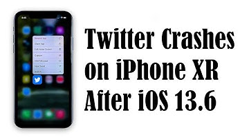 Twitter Keeps Crashing on iPhone XR After iOS 13.6 (Easy Fix)