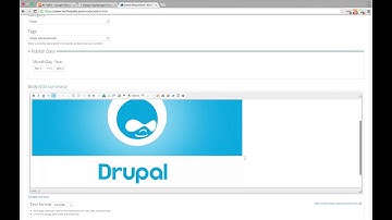 Creating A Blog Post in Drupal Edited