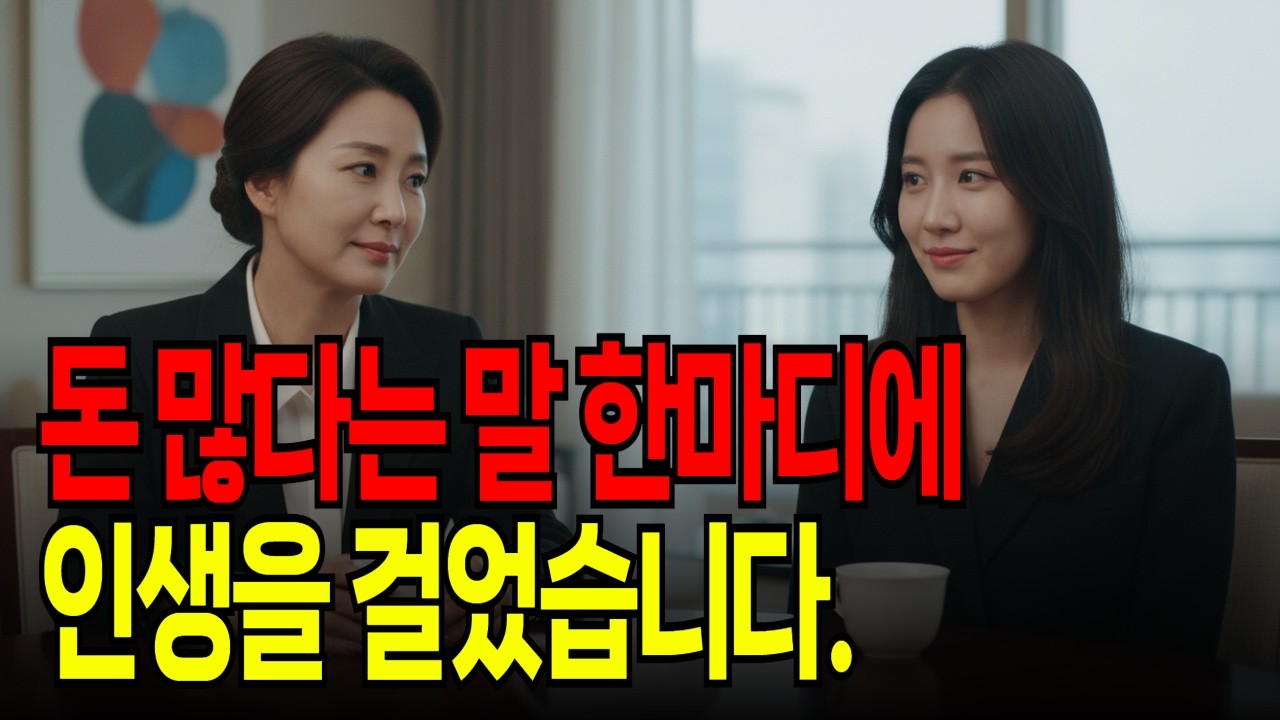 돈보고 결혼한 여자