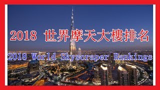 2018世界10大摩天大樓排名| 2018 The World's Top 10 Skyscrapers | 台北101已不在列表