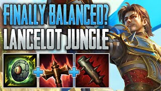 IS HE STILL BROKEN? Lancelot Jungle Gameplay (SMITE Conquest)