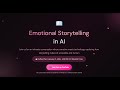 🤖📖 Emotional Storytelling in AI 📖🤖