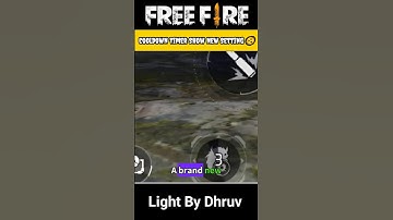 FREE FIRE After OB51 Update NEW Cooldown Timer Show Setting 🫨 #shorts #freefire #english