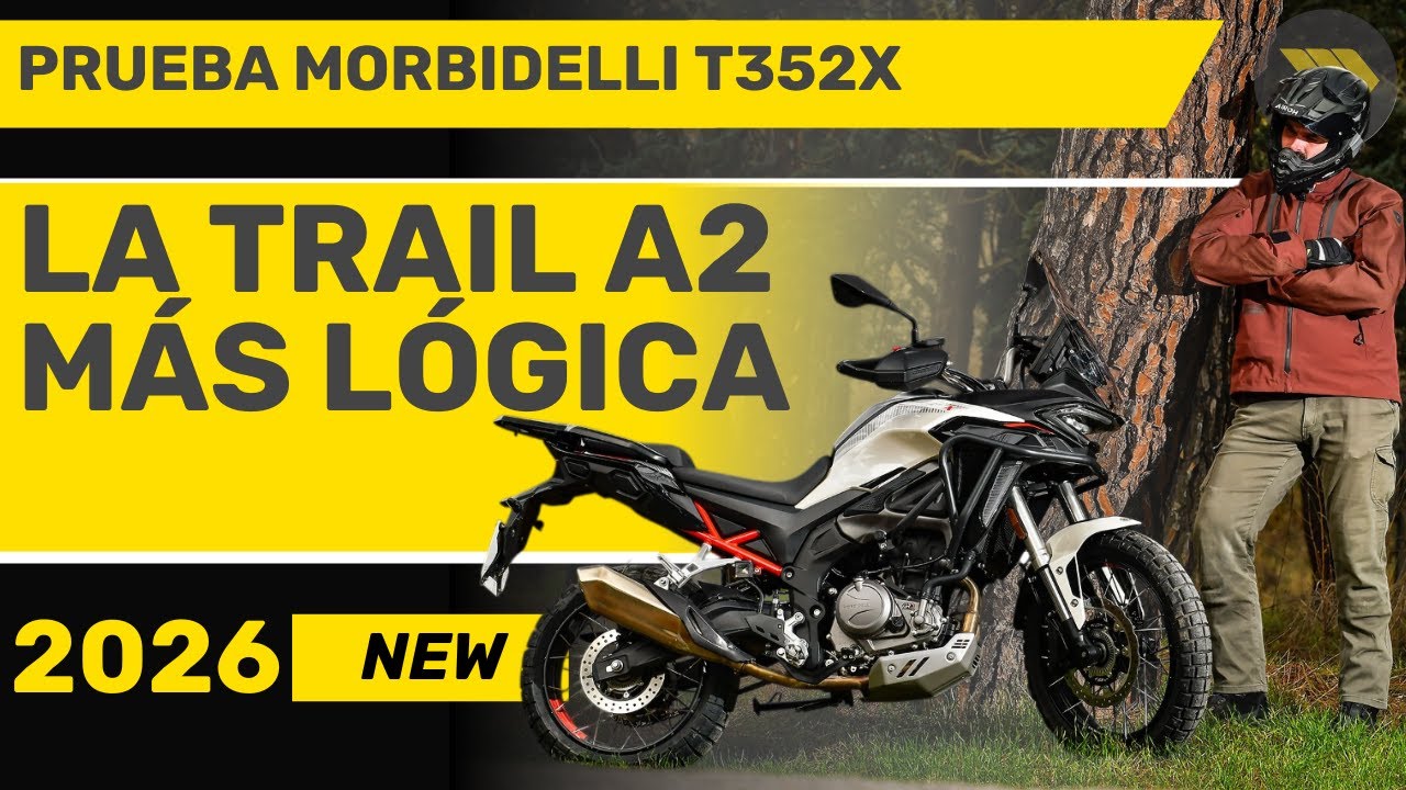 Probamos la Morbidelli T352X | ¿La trail A2 más completa por este precio?