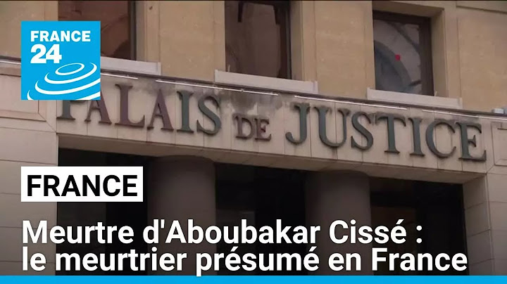 Meurtre d'Aboubakar Cissé : le meurtrier présumé a été extradé en France • FRANCE 24