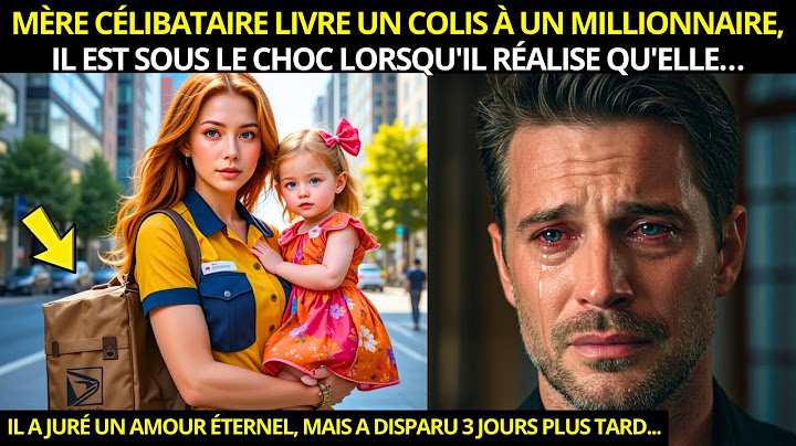 MÈRE CÉLIBATAIRE LIVRE UN COLIS À UN MILLIONNAIRE, IL EST SOUS LE CHOC LORSQU'IL RÉALISE QU'ELLE…